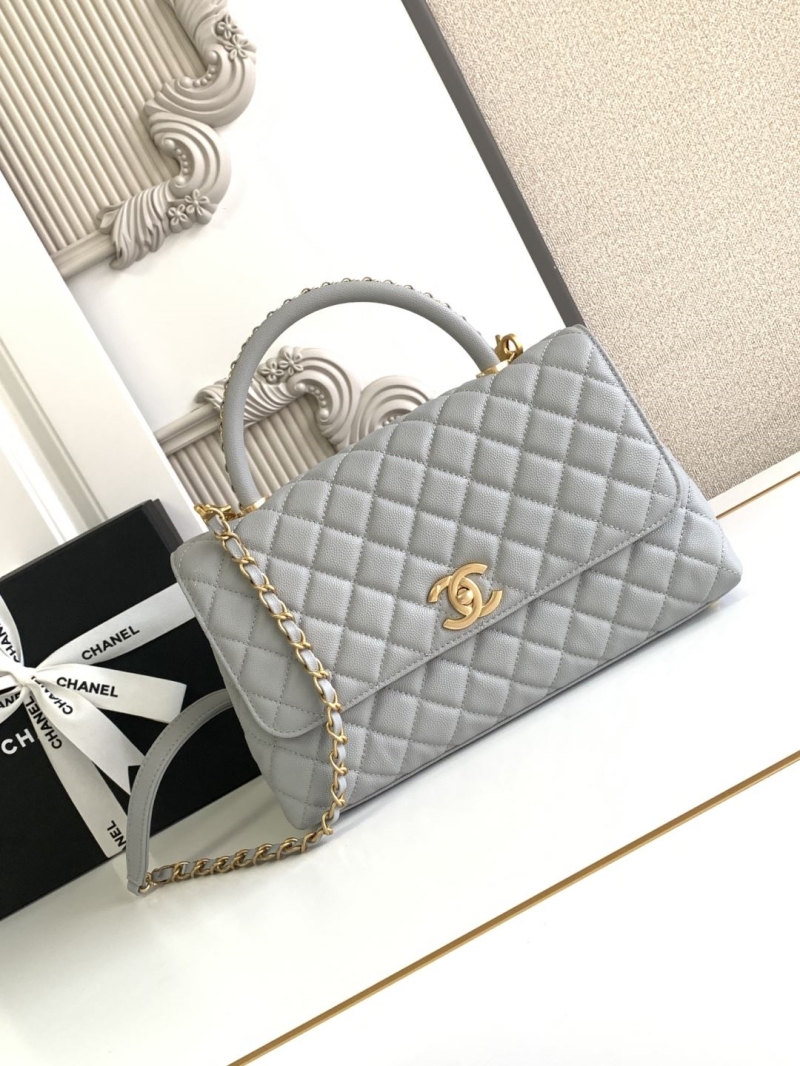 Ch**el top handle bags